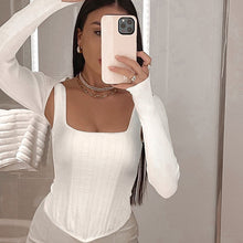 Load image into Gallery viewer, Knitted Two-Piece Top New Casual Fashion Design