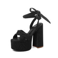 Load image into Gallery viewer, Ultra High Heel Sandals Waterproof Platform Thick Heel Women's Shoes