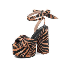 Load image into Gallery viewer, Ultra High Heel Sandals Waterproof Platform Thick Heel Women's Shoes