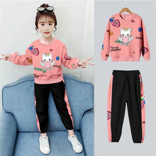 Load image into Gallery viewer, Kids Girl Outfit 2Pcs Set Toddler Children Casual