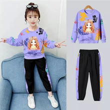 Load image into Gallery viewer, Kids Girl Outfit 2Pcs Set Toddler Children Casual
