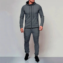 Load image into Gallery viewer, Men Sweatshirt Sports Set Gym