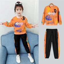 Load image into Gallery viewer, Kids Girl Outfit 2Pcs Set Toddler Children Casual