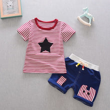 Load image into Gallery viewer, New Boys Girls Letter 2Pcs/sets Kids Infant Cotton Sports