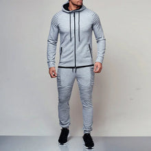 Load image into Gallery viewer, Men Sweatshirt Sports Set Gym
