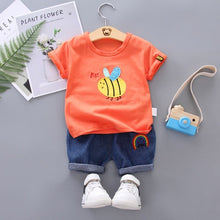 Load image into Gallery viewer, New Boys Girls Letter 2Pcs/sets Kids Infant Cotton Sports