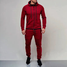 Load image into Gallery viewer, Men Sweatshirt Sports Set Gym