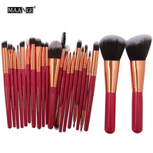 Load image into Gallery viewer, 15/22Pcs Beauty Makeup Brushes Set Cosmetic Foundation Powder Blush Eye Shadow Lip Blend