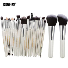 Load image into Gallery viewer, 15/22Pcs Beauty Makeup Brushes Set Cosmetic Foundation Powder Blush Eye Shadow Lip Blend