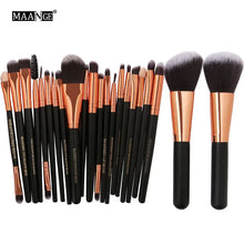 Load image into Gallery viewer, 15/22Pcs Beauty Makeup Brushes Set Cosmetic Foundation Powder Blush Eye Shadow Lip Blend