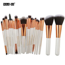 Load image into Gallery viewer, 15/22Pcs Beauty Makeup Brushes Set Cosmetic Foundation Powder Blush Eye Shadow Lip Blend