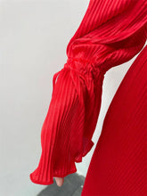 Load image into Gallery viewer, Solid Pleated 2 Piece Sets Women Pants Suits