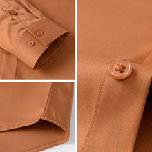 Load image into Gallery viewer, Formal Men's Long Sleeve Shirt Wrinkle-resistant Non-iron Casual Ice Silk