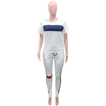 Load image into Gallery viewer, Women Summer T-shirt Matching Two 2 Piece Set Outfits Casual Tracksuit