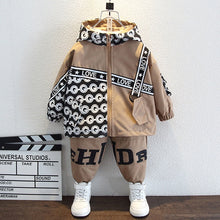 Load image into Gallery viewer, Boys camouflage suit two piece set camouflage