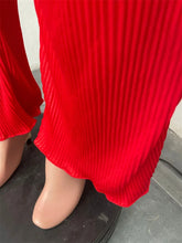 Load image into Gallery viewer, Solid Pleated 2 Piece Sets Women Pants Suits