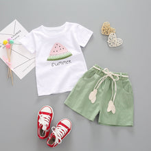Load image into Gallery viewer, New Boys Girls Letter 2Pcs/sets Kids Infant Cotton Sports
