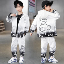 Load image into Gallery viewer, Boys Suits Coat +Pants 2PCS/Sets 2024 White Warm Thicken Winter Autumn School Plus Size Children Clothing