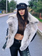Load image into Gallery viewer, Classical Double Faced Fur Lined Jackets For Women Fox Fur Collar