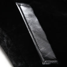 Load image into Gallery viewer, AYUNSUE 100% Wool Coat Sheep Shearling Fur Coat Winter Jacket Men Raccoon Fur Collar Long Coats Men Jacket LSY080870 MY1133