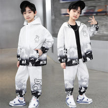 Load image into Gallery viewer, Boys Suits Coat +Pants 2PCS/Sets 2024 White Warm Thicken Winter Autumn School Plus Size Children Clothing