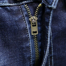 Load image into Gallery viewer, New Fashion Trend Solid Color Elastic Jeans Men Casual Slim
