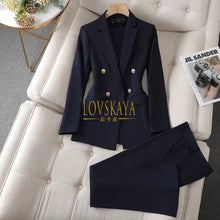 Load image into Gallery viewer, White small suit feminine temperament casual niche professional coat formal dress spring and autumn new styles