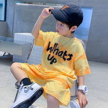 Load image into Gallery viewer, New Boys Summer Quick-dry Suit Boy Short Sleeve TShirt + Shorts Two-piece