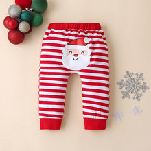 Load image into Gallery viewer, Girls Boys Sets My First Christmas Deer Stripe Print Outfits Xmas Romper
