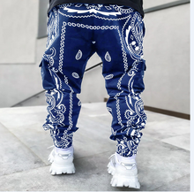 Load image into Gallery viewer, Men's European and American casual pants sports pants trousers multi-pocket overalls - nevaehshalo