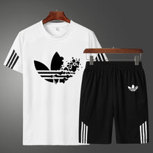 Load image into Gallery viewer, Men's Shorts Casual Suits Sportswear Mens Clothing Man Sets Pants Male sweatshirt Men Brand Clothing - nevaehshalo