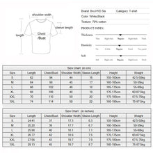 Load image into Gallery viewer, Funny Couple Matching Shirts Black White for Men Cotton T-shirts Women Tops - nevaehshalo