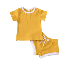 Load image into Gallery viewer, Boys' & Girls' Toddler Shorts & T-Shirt Matching Sets - nevaehshalo