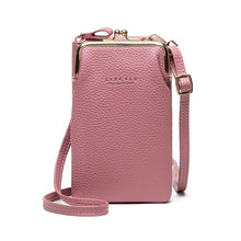 Load image into Gallery viewer, Fashion Crossbody Women Mini PU Leather Shoulder Phone Purse Zipper Flap - nevaehshalo