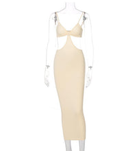 Load image into Gallery viewer, Women's Fashion Sexy Backless Straps Long Dress