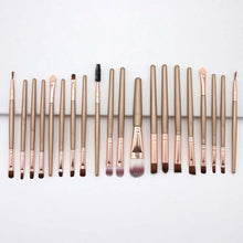 Load image into Gallery viewer, 20 eye makeup brushes eyebrow brush foundation brush eye shadow lip brush Silicone Nylon Eye Shadow - nevaehshalo