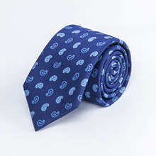 Load image into Gallery viewer, Polyester Silk Tie Men Suit Accessories Tie Business Interview Formal Dress Birthday Party Tie - nevaehshalo