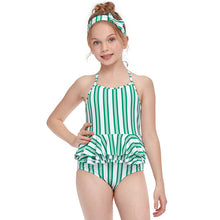 Load image into Gallery viewer, Children's New Swimsuit Girls Positioning Printing One Piece Swimsuit - nevaehshalo