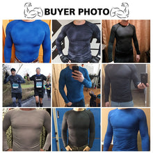 Load image into Gallery viewer, Long Sleeve Sport Shirt Men Quick Dry Running T-shirts Gym Clothing Fitness Top Crossfit T Shirt - nevaehshalo