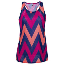 Load image into Gallery viewer, Colorful Women Strip Tank Top - nevaehshalo