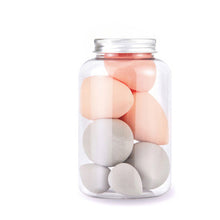 Load image into Gallery viewer, 7 PCS Makeup Sponges Beauty Egg Makeup Puff Wet Dry Dual Use Makeup Tool Set Cosmetic Puff - nevaehshalo