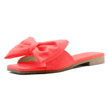 Load image into Gallery viewer, Women's Sandals Bowknot Flat Slippers Casual Beach