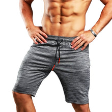 Load image into Gallery viewer, Mens Gym Shorts Quick Dry Sport Running Shorts Men Crossfit Compression Short Pants Jogging Shorts Camo Gray Sweatpants - nevaehshalo