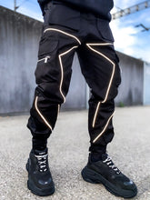 Load image into Gallery viewer, Spring and autumn new casual pants male Korean version of the trendy brand multi-bag overalls loose straight-leg pants outdoor running trousers - nevaehshalo