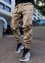 Load image into Gallery viewer, Spring and autumn new casual pants male Korean version of the trendy brand multi-bag overalls loose straight-leg pants outdoor running trousers - nevaehshalo