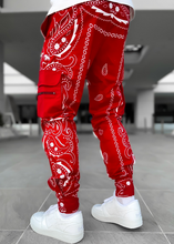 Load image into Gallery viewer, Men's European and American casual pants sports pants trousers multi-pocket overalls - nevaehshalo