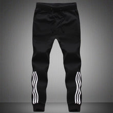 Load image into Gallery viewer, Tracksuit Bottoms Mens Casual Pants Cotton Sweatpants Mens Joggers Striped Pants Gyms Clothing Plus - nevaehshalo