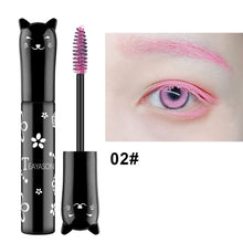 Load image into Gallery viewer, Professional Makeup Mascara Waterproof Quick-drying Eyelash Curling Lengthening Makeup Eyelashes Blue Purple Color Mascara - nevaehshalo