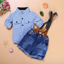 Load image into Gallery viewer, Boy Clothing Sets T-shirt+Jeans - nevaehshalo