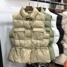 Load image into Gallery viewer, New Ultra Light Down Vest Women Short Vest Windproof Lightweight Warm Waistcoat Female White Duck Down Down Coat Sleeveless - nevaehshalo